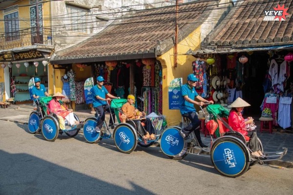 Hình thức tổ chức chạy road show Vĩnh Yên Vĩnh Phúc xích lô mới lạ (3)