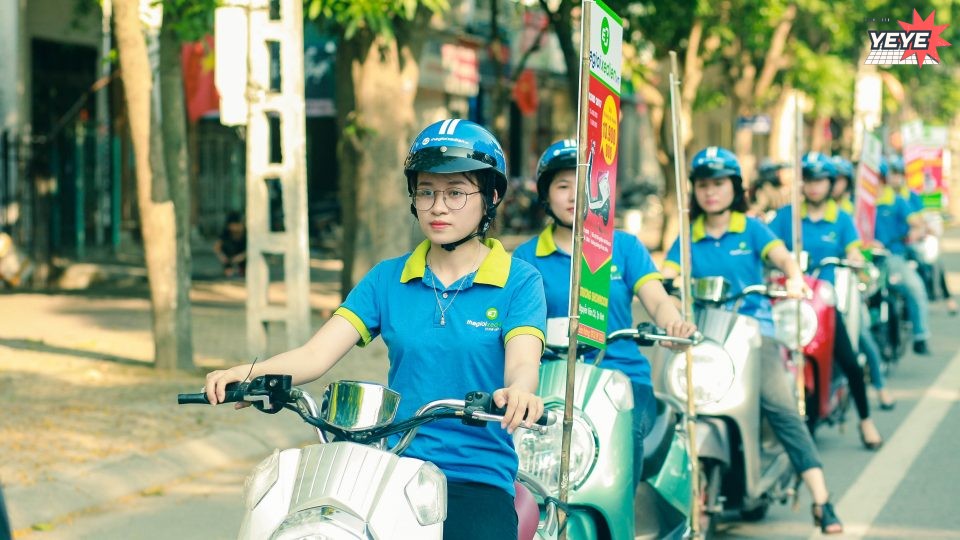 Một trong những hình thức tổ chức chạy road show Điện Biên Phủ (3)