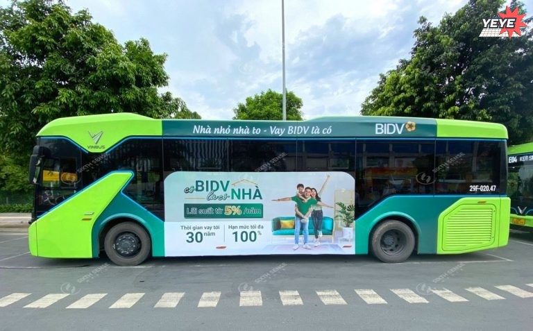 Quảng cáo tổ chức chạy road show Thái Bình xe bus điện Vinbus (3)